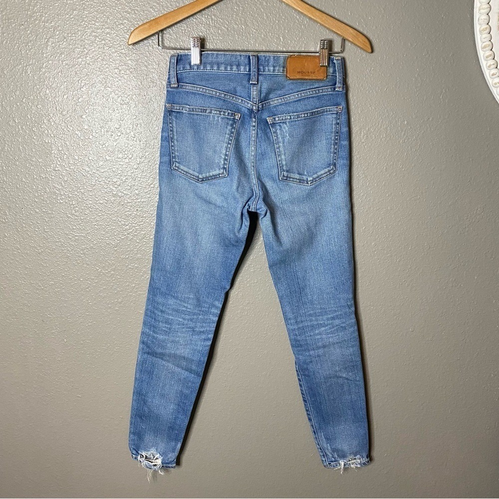 Moussy Vintage Blue Jeans, distressed